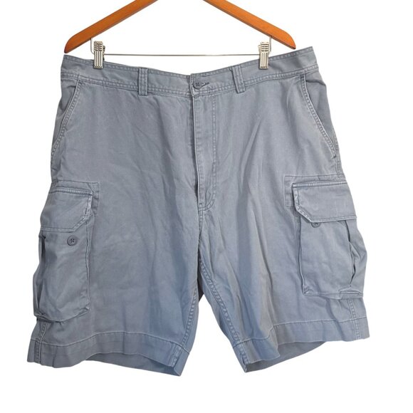 Polo Ralph Lauren Mens Light Blue Cotton Cargo Shorts Size 40 With Multiple Pock - Picture 1 of 6